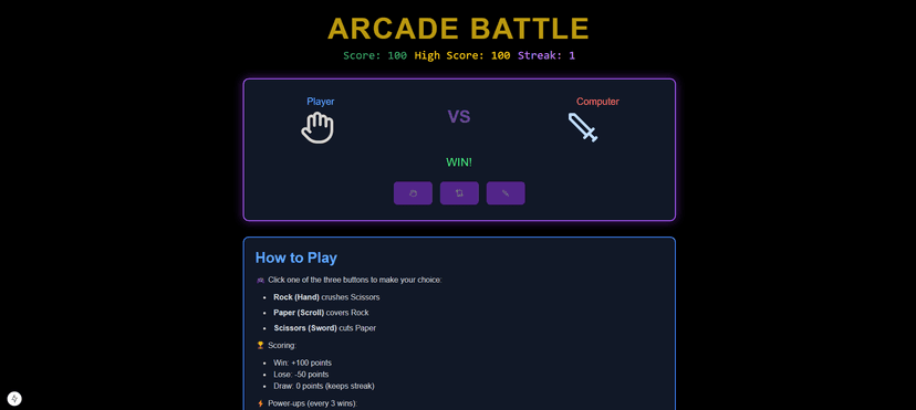 Arcade Battle