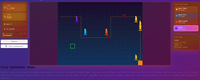 City Defender game thumbnail