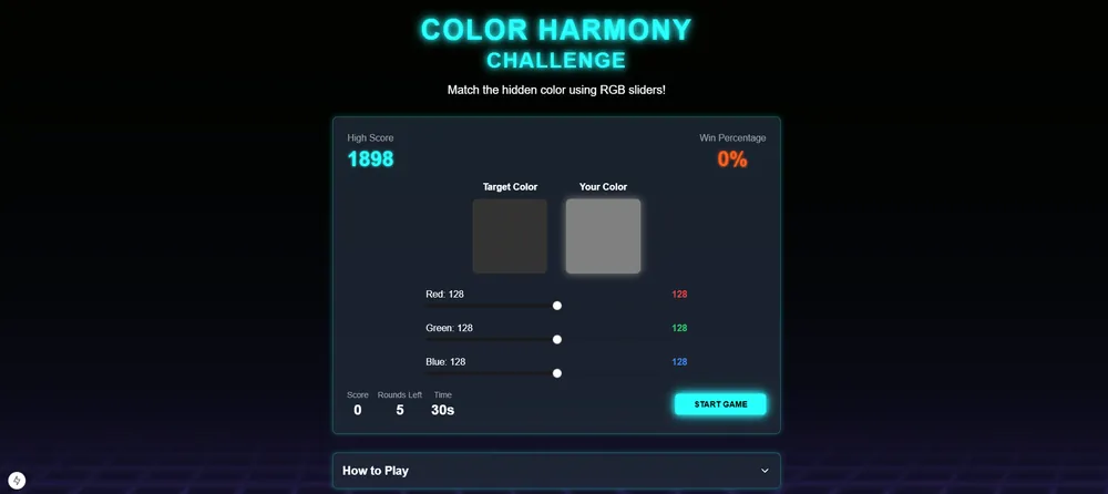 Color Harmony Challenge